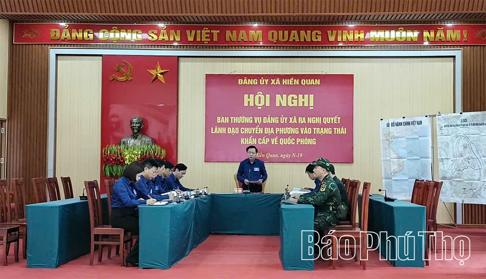 Diễn tập tác chiến xã Hiền Quan năm&nbsp;2026