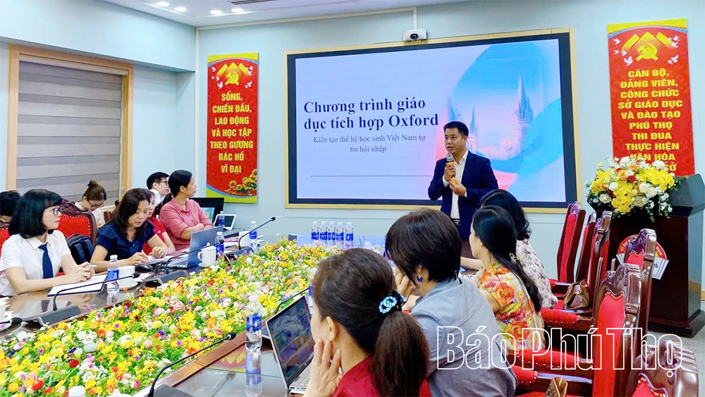 Hội thảo Chương trình giáo dục tích hợp nâng cao năng lực Tiếng Anh và hội nhập quốc tế