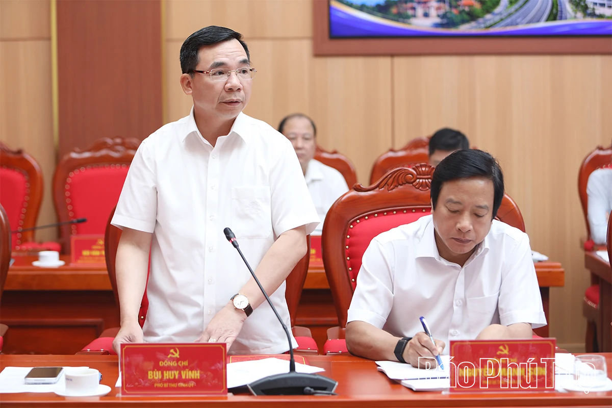 Ban Thường vụ Tỉnh ủy cho ý kiến về công tác tài chính - ngân sách và kế hoạch đầu tư công trung hạn