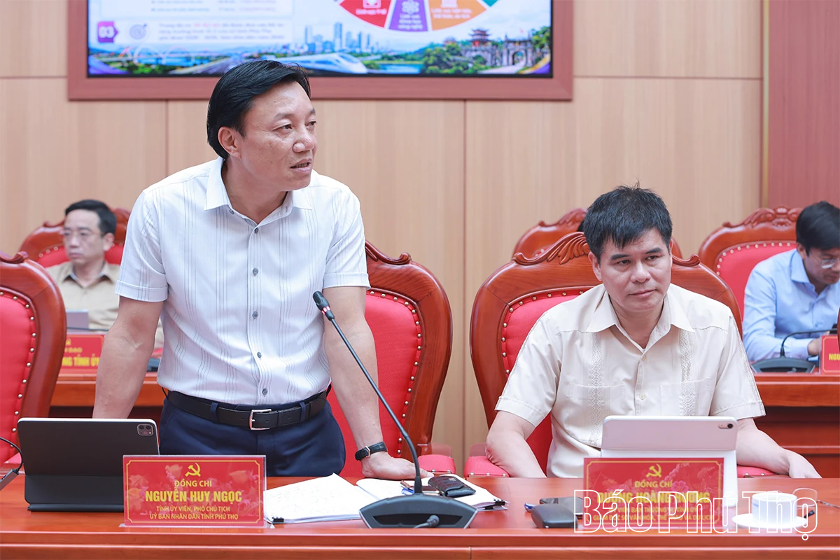 Ban Thường vụ Tỉnh ủy cho ý kiến về công tác tài chính - ngân sách và kế hoạch đầu tư công trung hạn