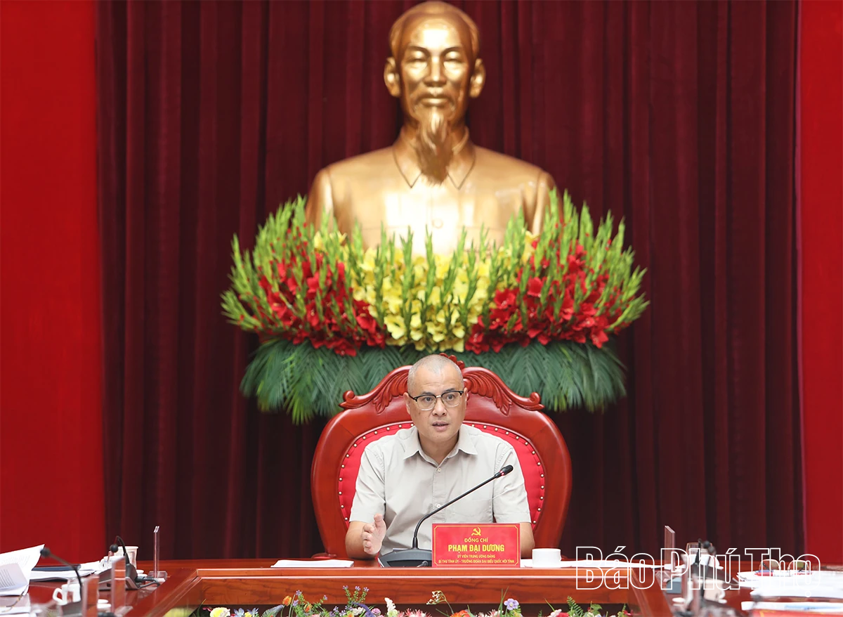 Ban Thường vụ Tỉnh ủy cho ý kiến về công tác tài chính - ngân sách và kế hoạch đầu tư công trung hạn