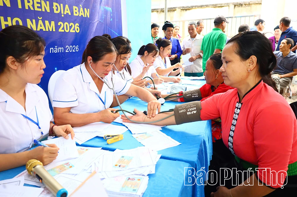 Phú Thọ khám sức khỏe toàn dân - để không ai bị bỏ lại phía sau
