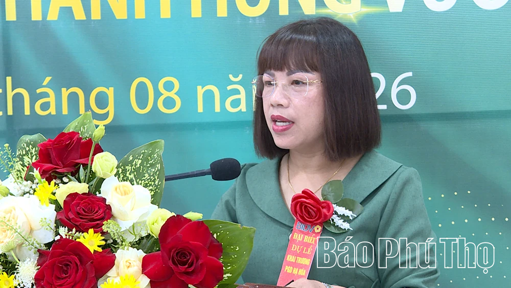 BIDV Chi nhánh Hùng Vương khai trương Phòng Giao dịch Hạ Hòa