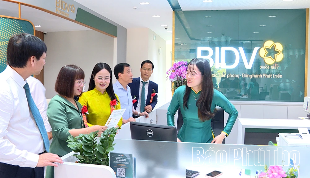 BIDV Chi nhánh Hùng Vương khai trương Phòng Giao dịch Hạ Hòa