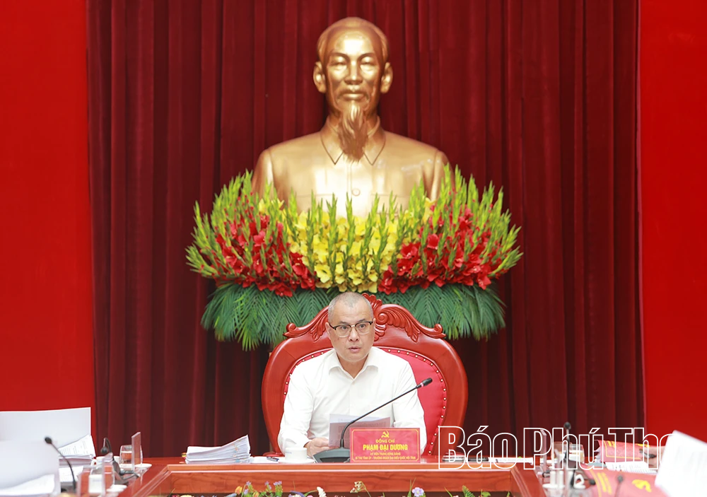 Ban Thường vụ Tỉnh ủy cho ý kiến vào một số nội dung quan trọng