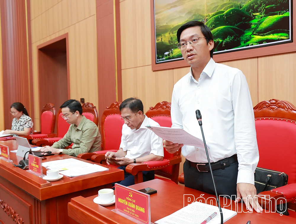 Ban Thường vụ Tỉnh ủy cho ý kiến vào một số nội dung quan trọng