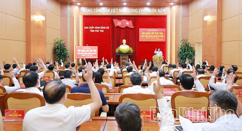 Hội nghị lần thứ Tám, Ban Chấp hành Đảng bộ tỉnh khóa I:&nbsp;Xác định đúng trọng tâm, khâu đột phá cần tập trung thực hiện