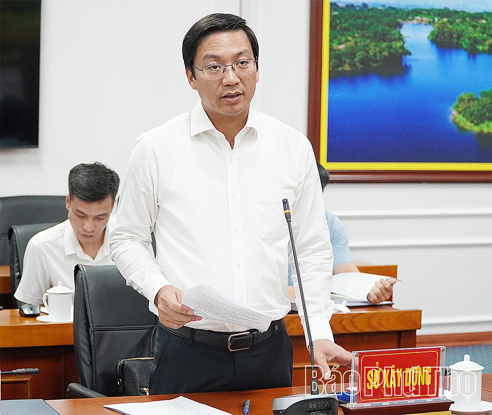 Hoàn thiện Đề án phát triển cấp nước tỉnh Phú Thọ và Quy hoạch Cụm công nghiệp Đú Sáng
