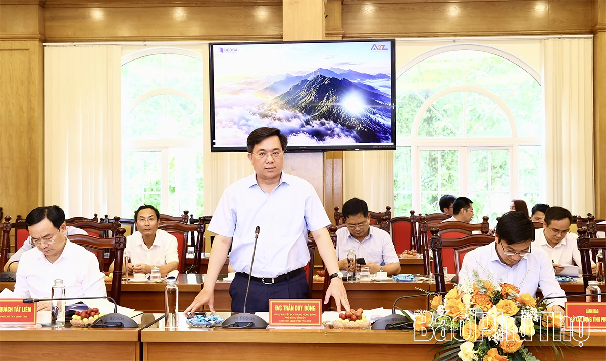 Thống nhất phương án đầu tư xây dựng đường hầm Tam Đảo