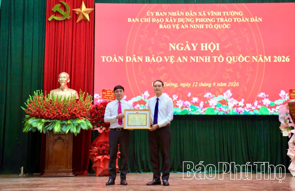 Ngày hội Toàn dân bảo vệ an ninh Tổ quốc xã Vĩnh Tường năm 2026