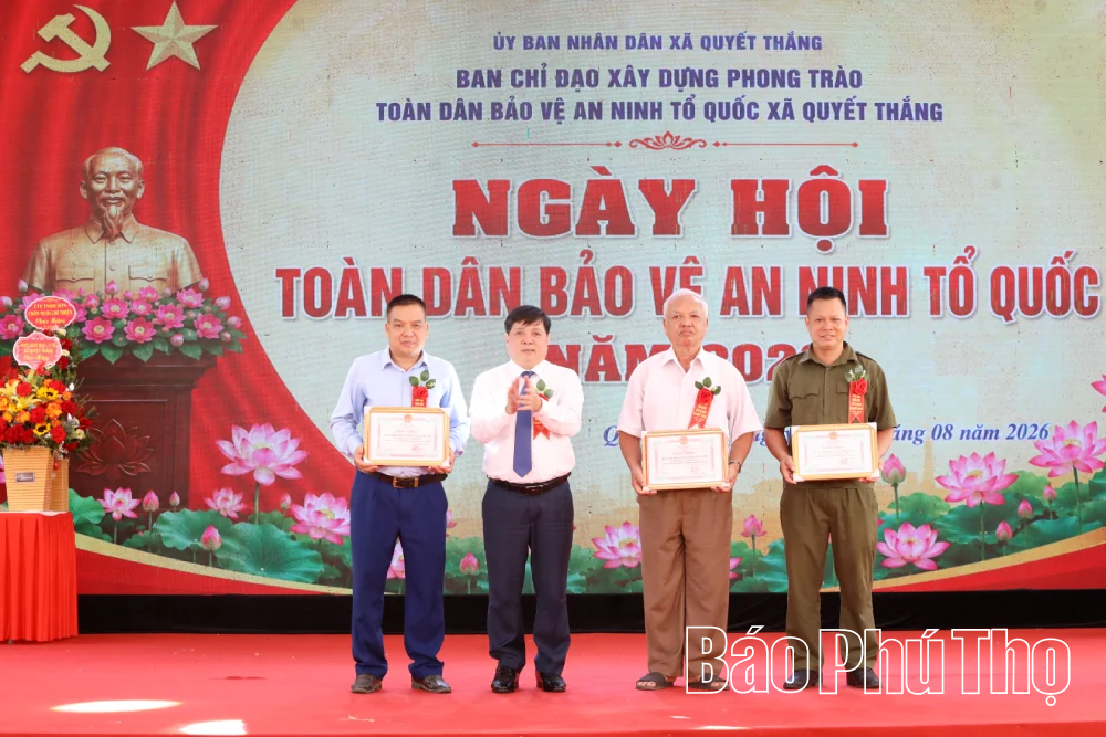 Quyết Thắng phát huy sức mạnh&nbsp;Toàn dân bảo vệ an ninh Tổ quốc&nbsp;