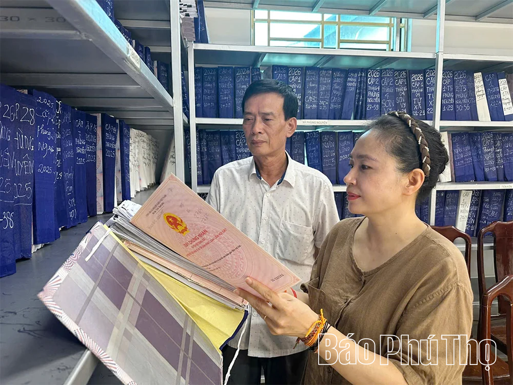Phú Thọ tăng tốc làm sạch dữ liệu đất đai