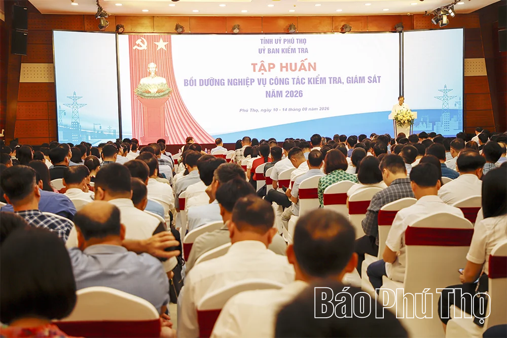 Bồi dưỡng nghiệp vụ kiểm tra, giám sát cho 600 cán bộ làm công tác kiểm tra