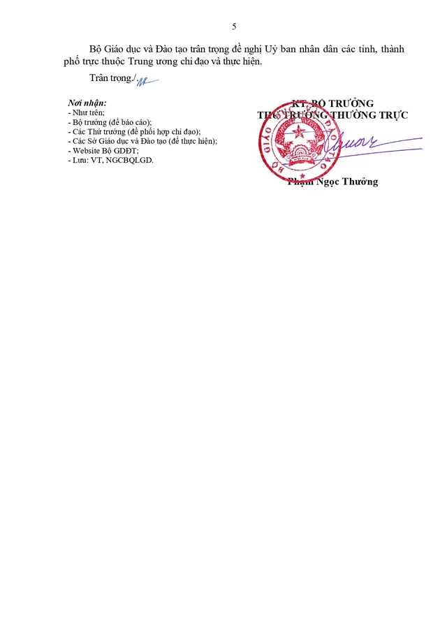 Hướng dẫn quản lý đội ngũ nhà giáo, sắp xếp, bổ nhiệm chức danh, thực hiện chế độ, chính sách, xếp lương...
