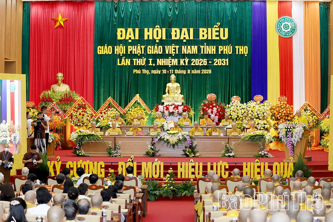 Đại hội đại biểu Giáo hội Phật giáo Việt Nam tỉnh Phú Thọ lần thứ I, thành công tốt đẹp