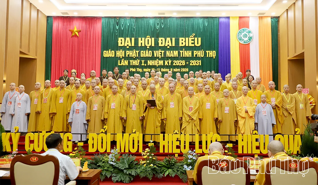 Đại hội đại biểu Giáo hội Phật giáo Việt Nam tỉnh Phú Thọ lần thứ I, thành công tốt đẹp