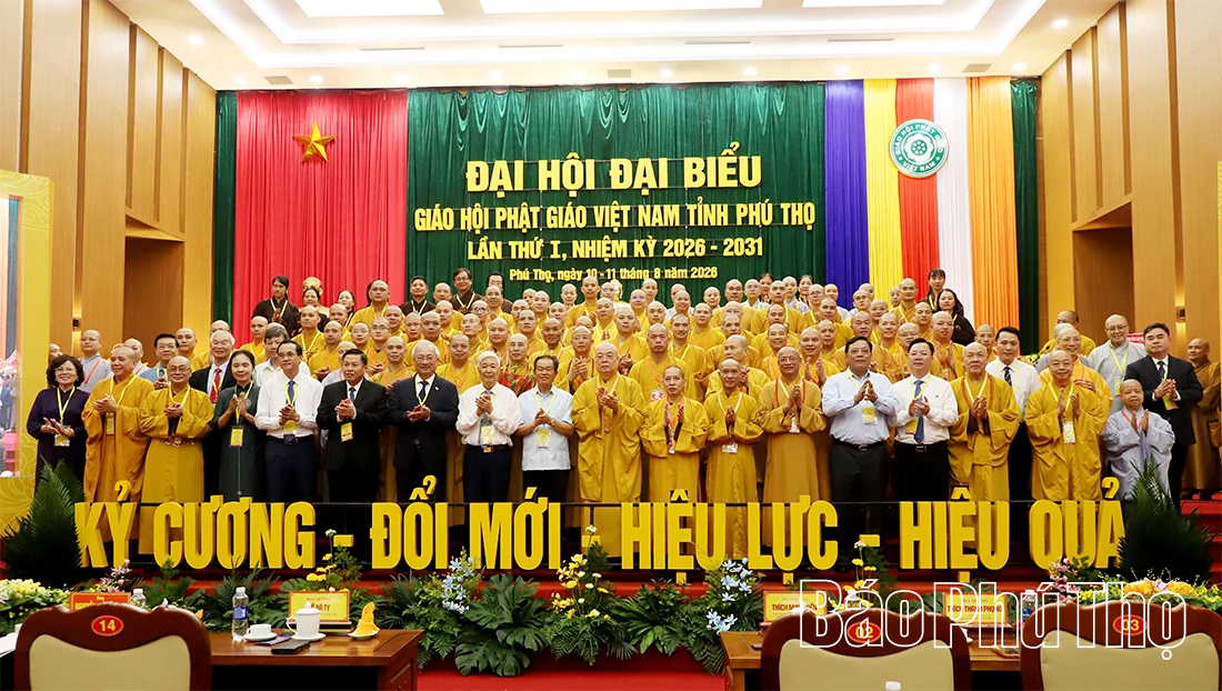 Đại hội đại biểu Giáo hội Phật giáo Việt Nam tỉnh Phú Thọ lần thứ I, thành công tốt đẹp