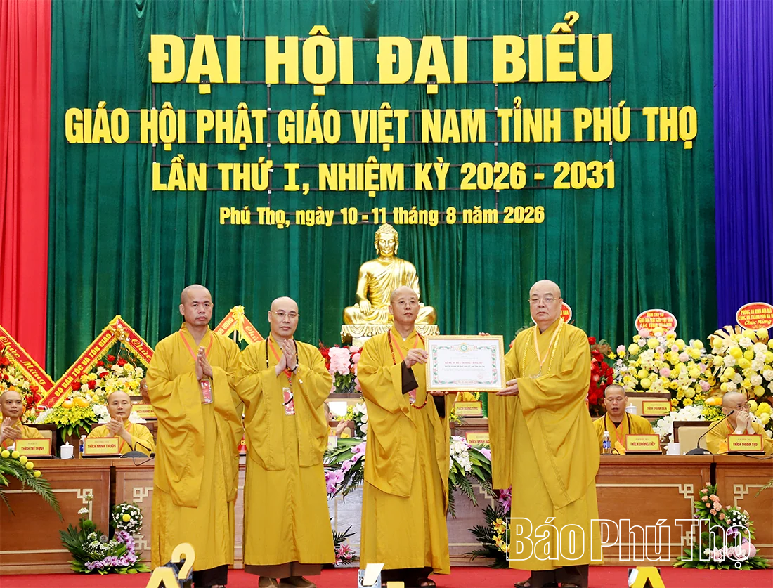 Đại hội đại biểu Giáo hội Phật giáo Việt Nam tỉnh Phú Thọ lần thứ I, thành công tốt đẹp