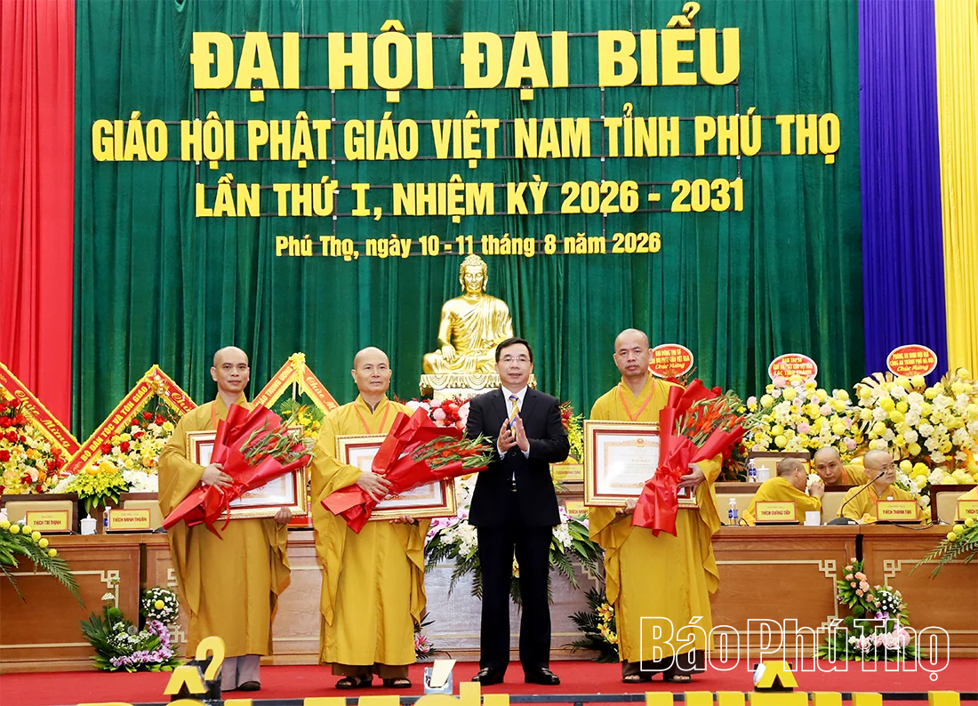 Đại hội đại biểu Giáo hội Phật giáo Việt Nam tỉnh Phú Thọ lần thứ I, thành công tốt đẹp