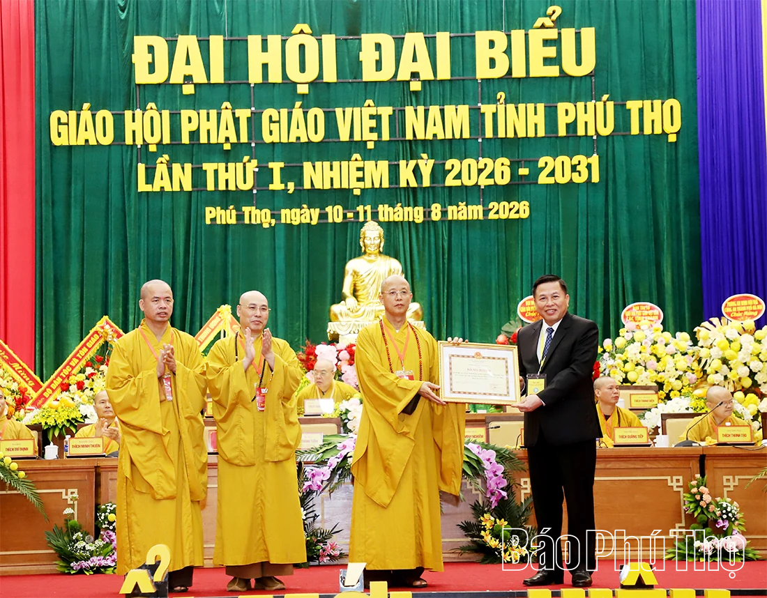 Đại hội đại biểu Giáo hội Phật giáo Việt Nam tỉnh Phú Thọ lần thứ I, thành công tốt đẹp