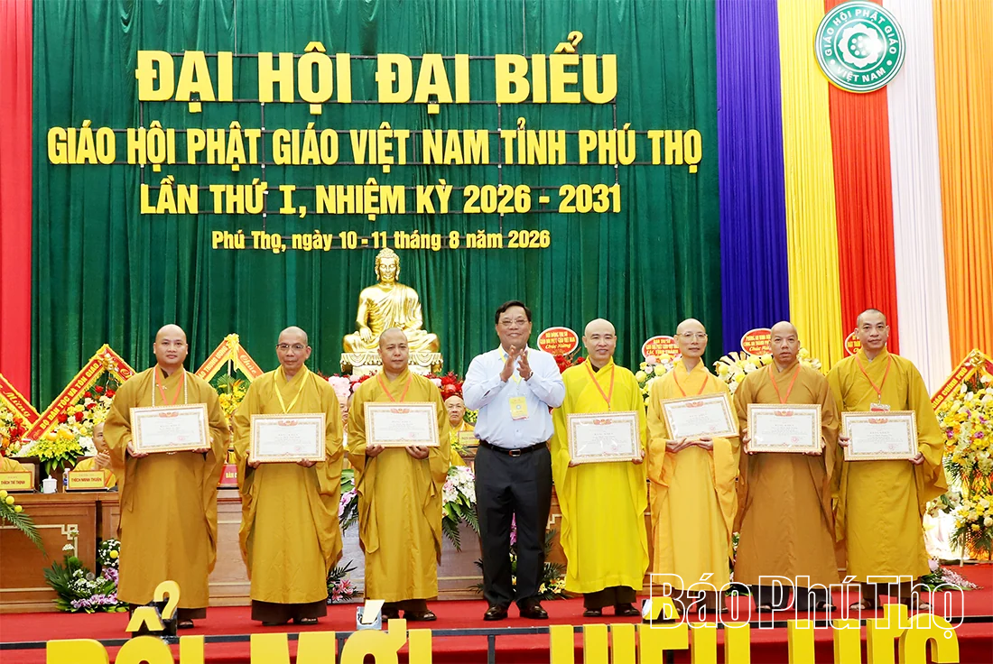 Đại hội đại biểu Giáo hội Phật giáo Việt Nam tỉnh Phú Thọ lần thứ I, thành công tốt đẹp