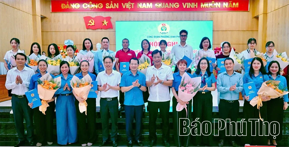Phường Vĩnh Phúc thành lập mới 19 công đoàn cơ sở&nbsp;