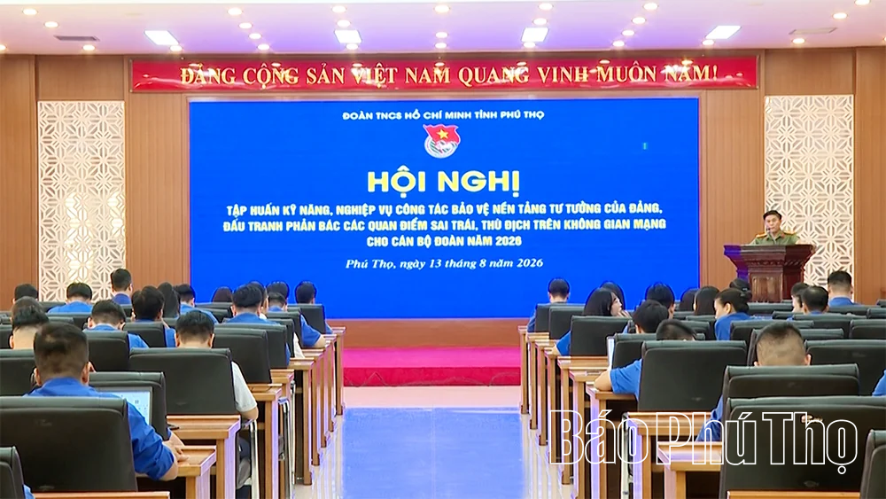 Bồi dưỡng nghiệp vụ cho 350 cán bộ đoàn