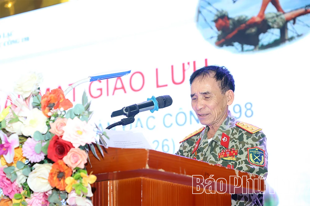 Gặp mặt truyền thống cựu chiến binh Đoàn Đặc công 198 các tỉnh phía Bắc