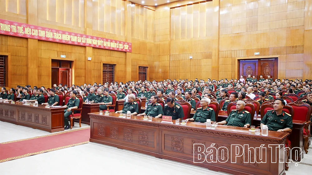 Ra mắt Ban liên lạc đồng đội Bộ Chỉ huy Quân sự tỉnh Hòa Bình (cũ)