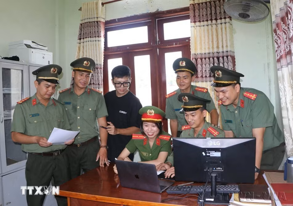 Lực lượng Công an nhân dân giữ vững trận tuyến an ninh trong kỷ nguyên mới