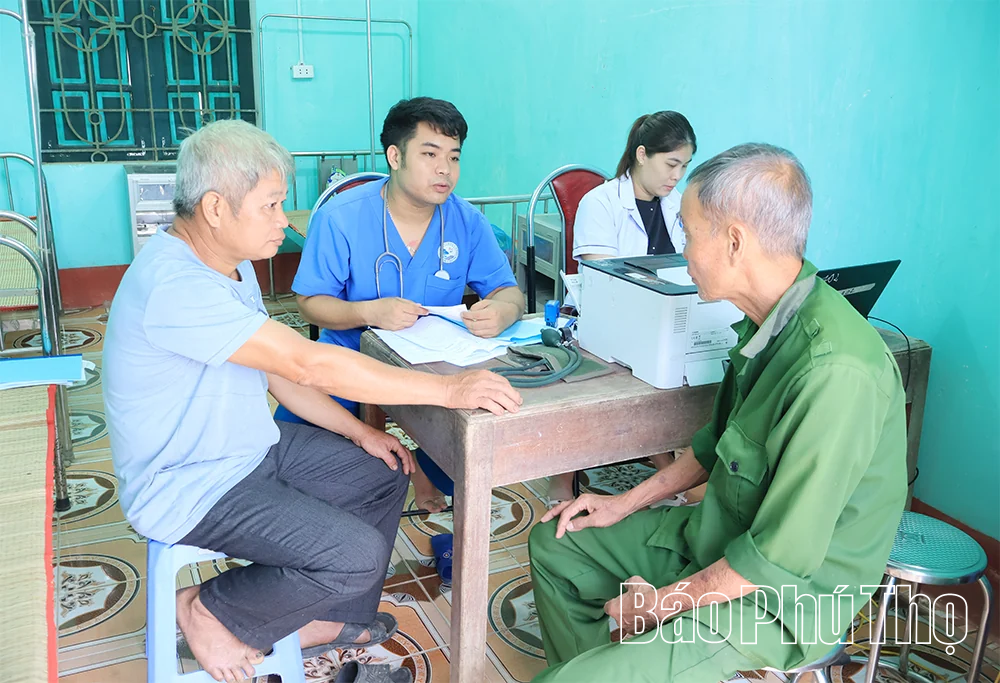 Minh Hòa tích cực khám sàng lọc sức khỏe toàn dân