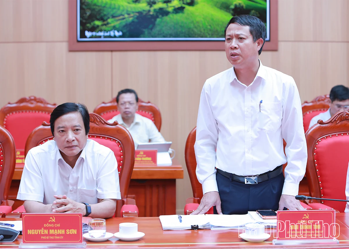 Ban Thường vụ Tỉnh ủy cho ý kiến vào một số nội dung quan trọng