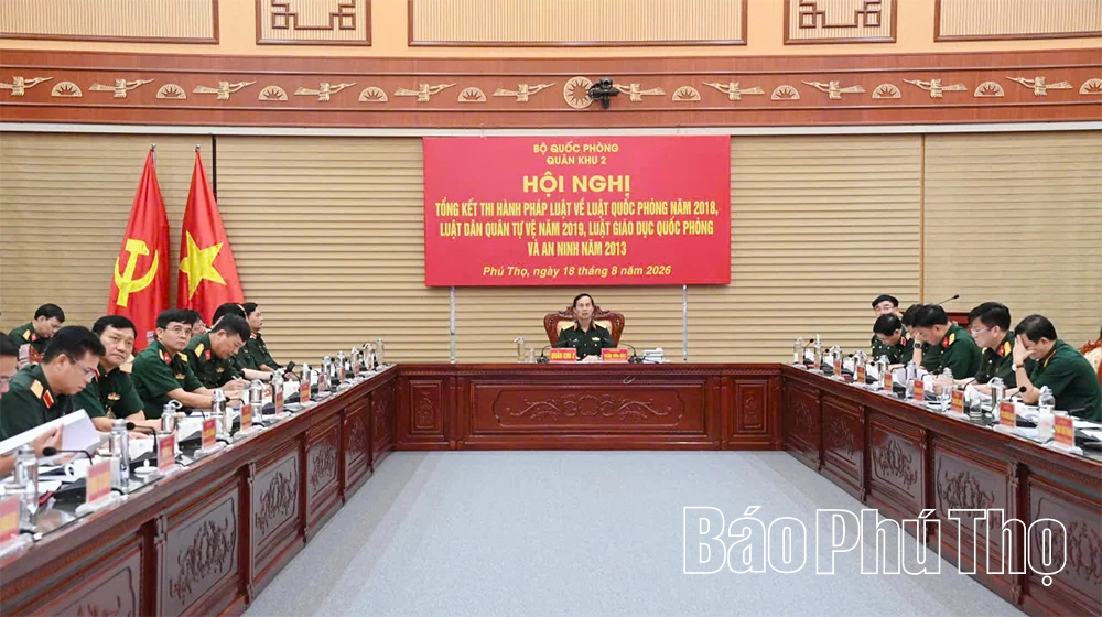 Tổng kết thực hiện các Luật: Quốc phòng, Dân quân tự vệ, Giáo dục quốc phòng và an ninh