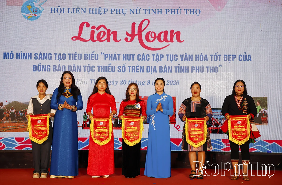 Liên hoan các mô hình sáng tạo tiêu biểu trong truyền thông của Hội Liên hiệp Phụ nữ tỉnh