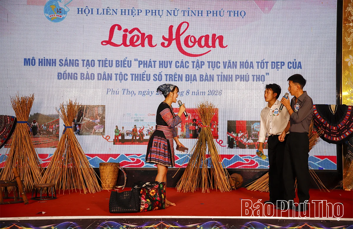 Liên hoan các mô hình sáng tạo tiêu biểu trong truyền thông của Hội Liên hiệp Phụ nữ tỉnh
