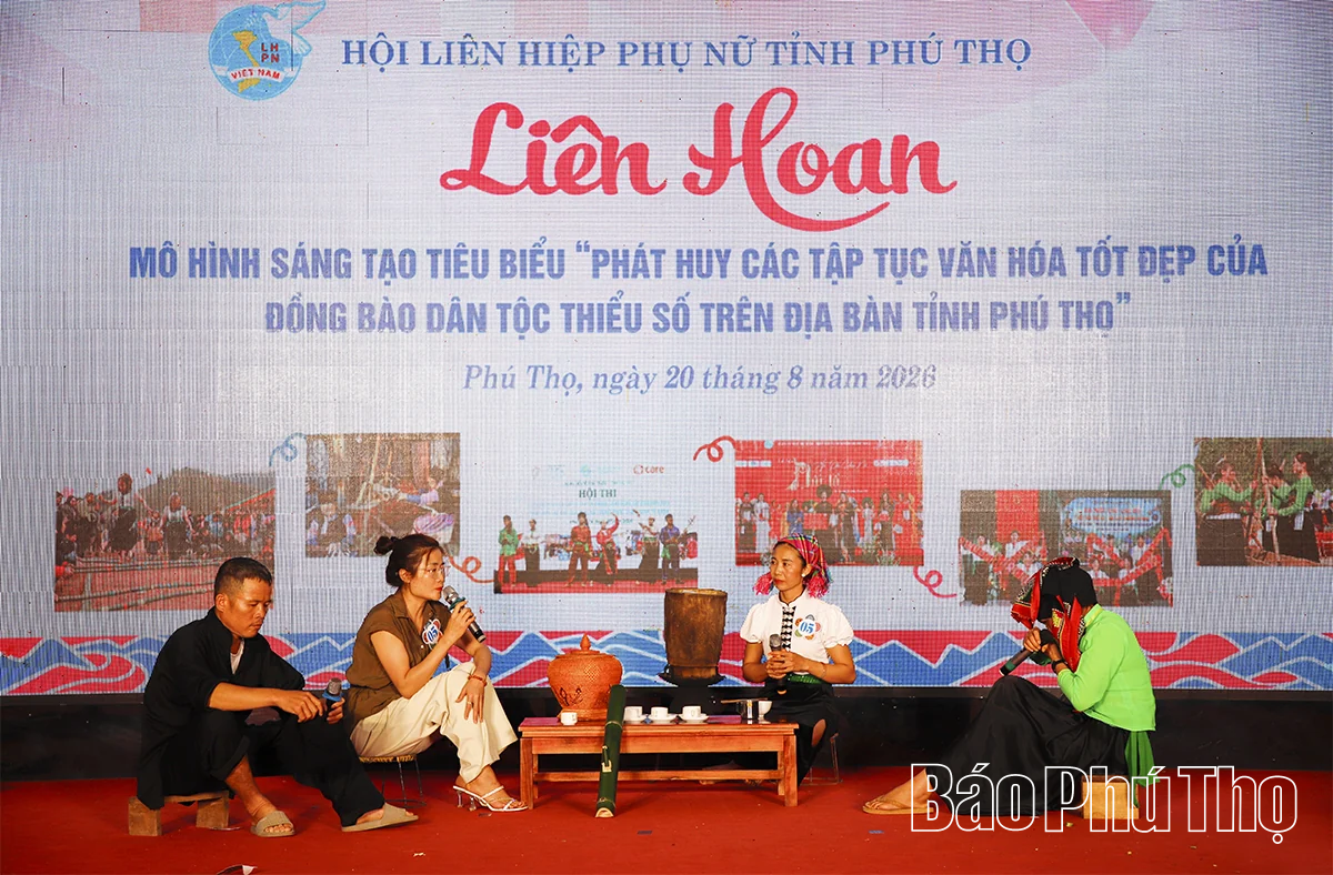 Liên hoan các mô hình sáng tạo tiêu biểu trong truyền thông của Hội Liên hiệp Phụ nữ tỉnh