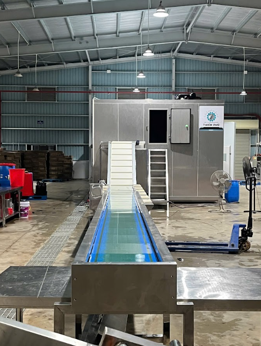 Thiên Phú hoàn thành lắp đặt hệ thống cấp đông IQF xoài năng suất 10 tấn/ngày tại Hòa Bình