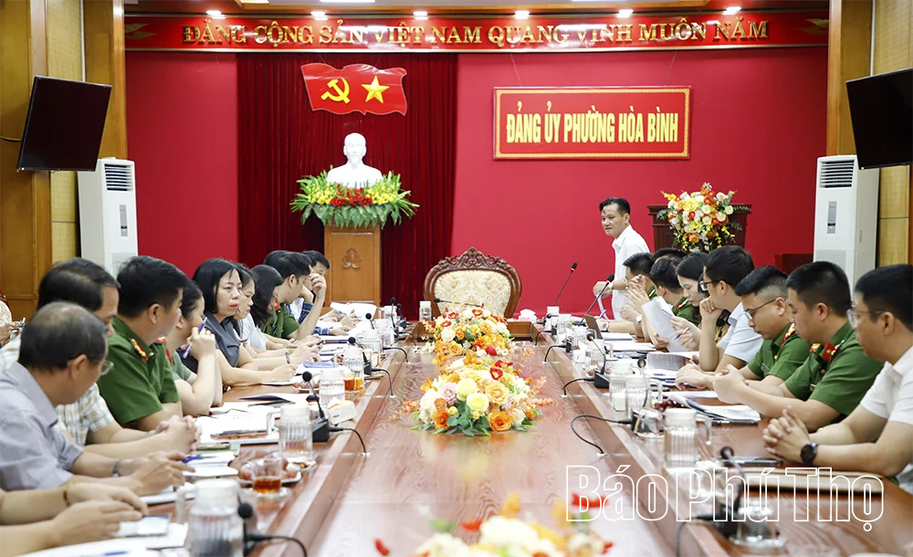 Phường Hòa Bình tăng cường công tác phòng, chống ma túy