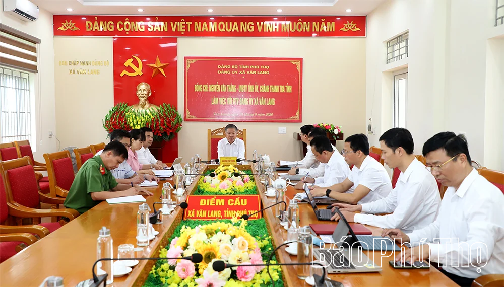 Xã Văn Lang tập trung hoàn thiện sắp xếp các cơ sở giáo dục trước khai giảng năm học mới