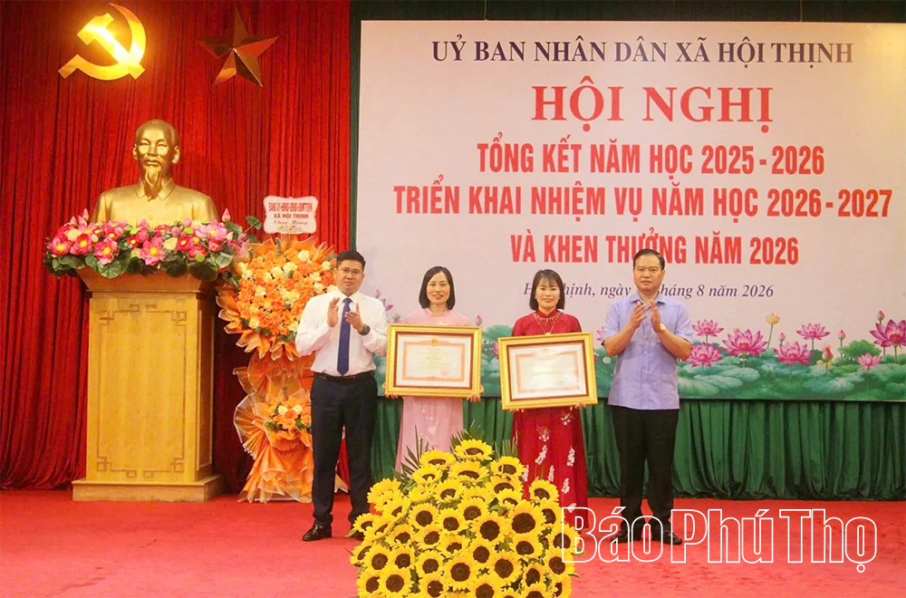 Xã Hội Thịnh tập trung nâng cao chất lượng giáo dục sau sắp xếp trường, lớp