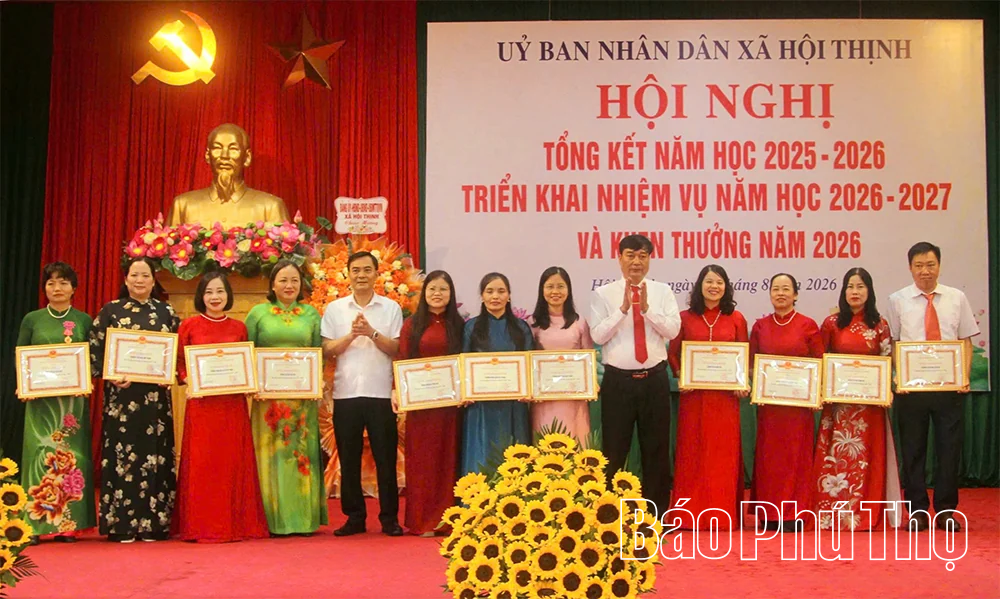 Xã Hội Thịnh tập trung nâng cao chất lượng giáo dục sau sắp xếp trường, lớp
