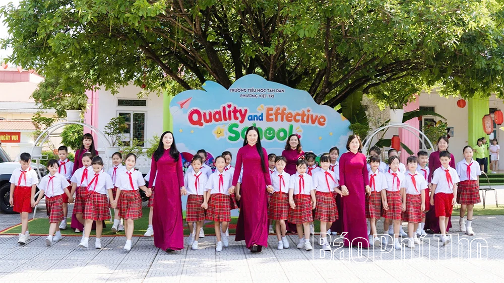 Trường Tiểu học Tân Dân - Khẳng định chất lượng giáo dục trên hành trình đổi mới&nbsp;&nbsp;