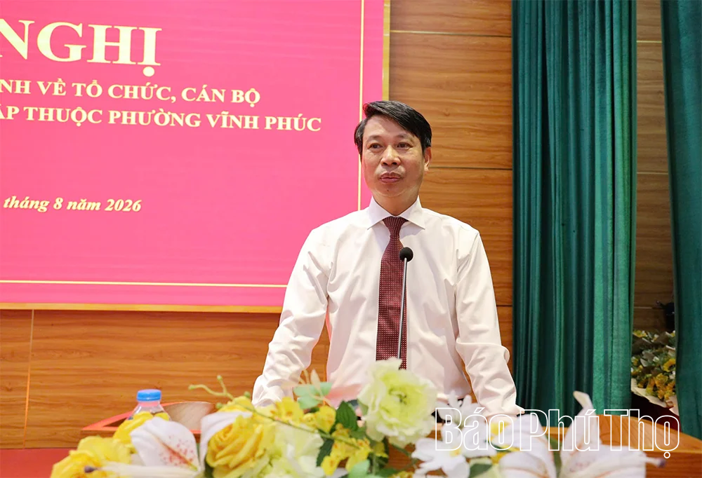 Phường Vĩnh Phúc công bố quyết định thành lập, đổi tên cơ sở giáo dục