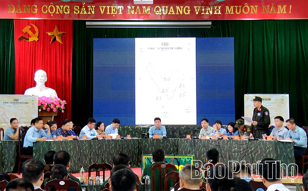 Xã Mường Bi hoàn thành diễn tập chiến đấu phòng thủ năm 2026