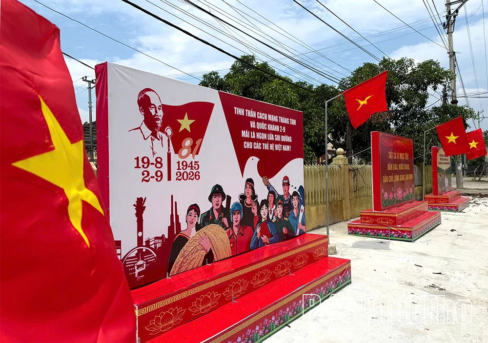 Rực rỡ cờ hoa mừng Quốc khánh