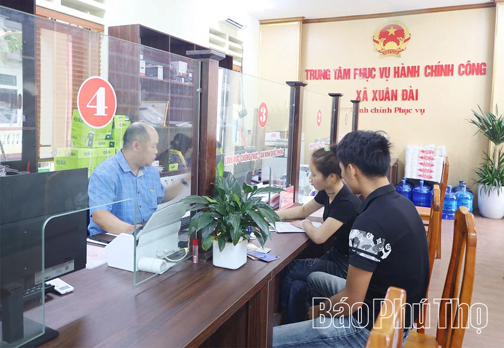 Xuân Đài:&nbsp;Kết nối chính quyền số với người dân