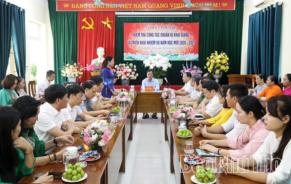 Ph ó Bí thư Thường trực Tỉnh ủy Bùi Văn Quang: Bước vào năm học mới với tâm thế mới, khí thế mới, hoàn thành tốt nhiệm vụ được giao