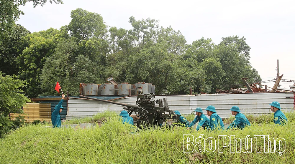 Nâng cao chất lượng huấn luyện lực lượng tự vệ