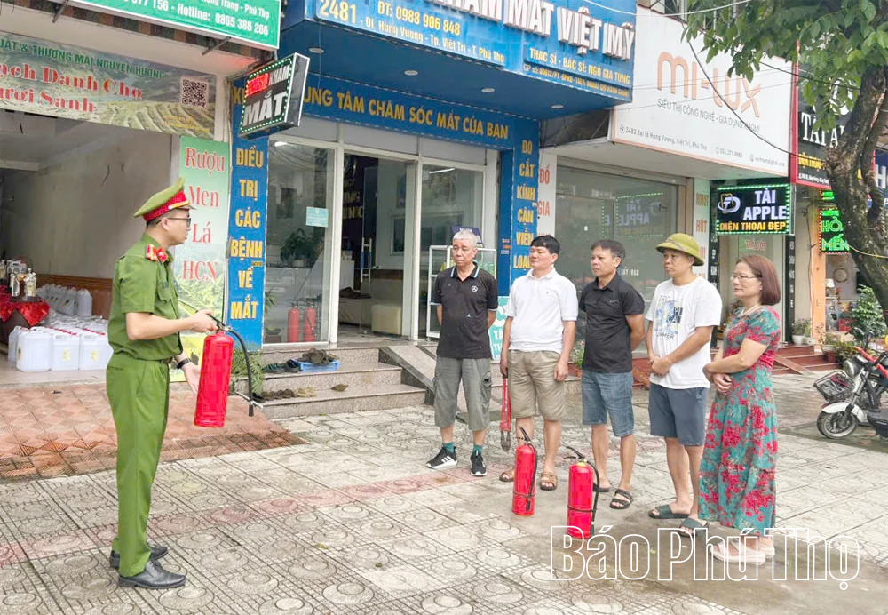 Phát huy sức dân trong phòng cháy, chữa cháy