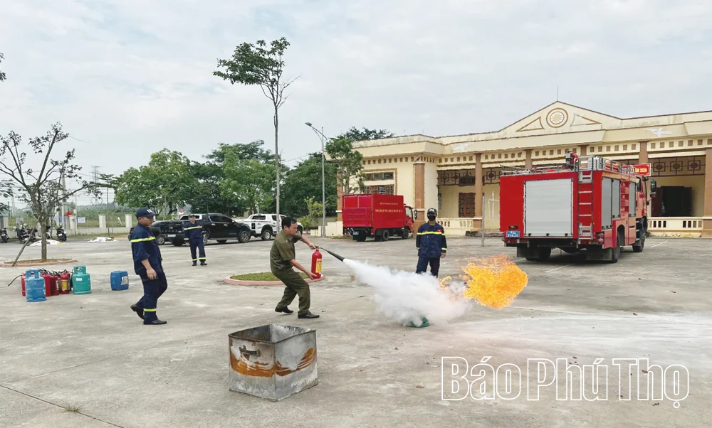 Phát huy sức dân trong phòng cháy, chữa cháy